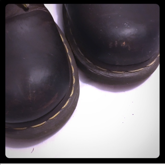 Dr martens casual brown tie Oxford shoes ? main image 6